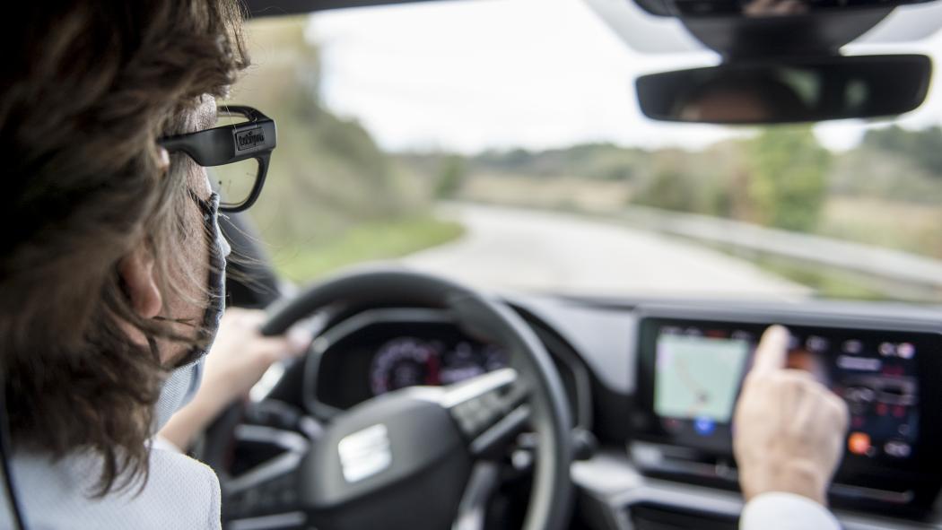 Nachverfolgung des Blickverlaufs von Fahrern mithilfe modernster Technologien 